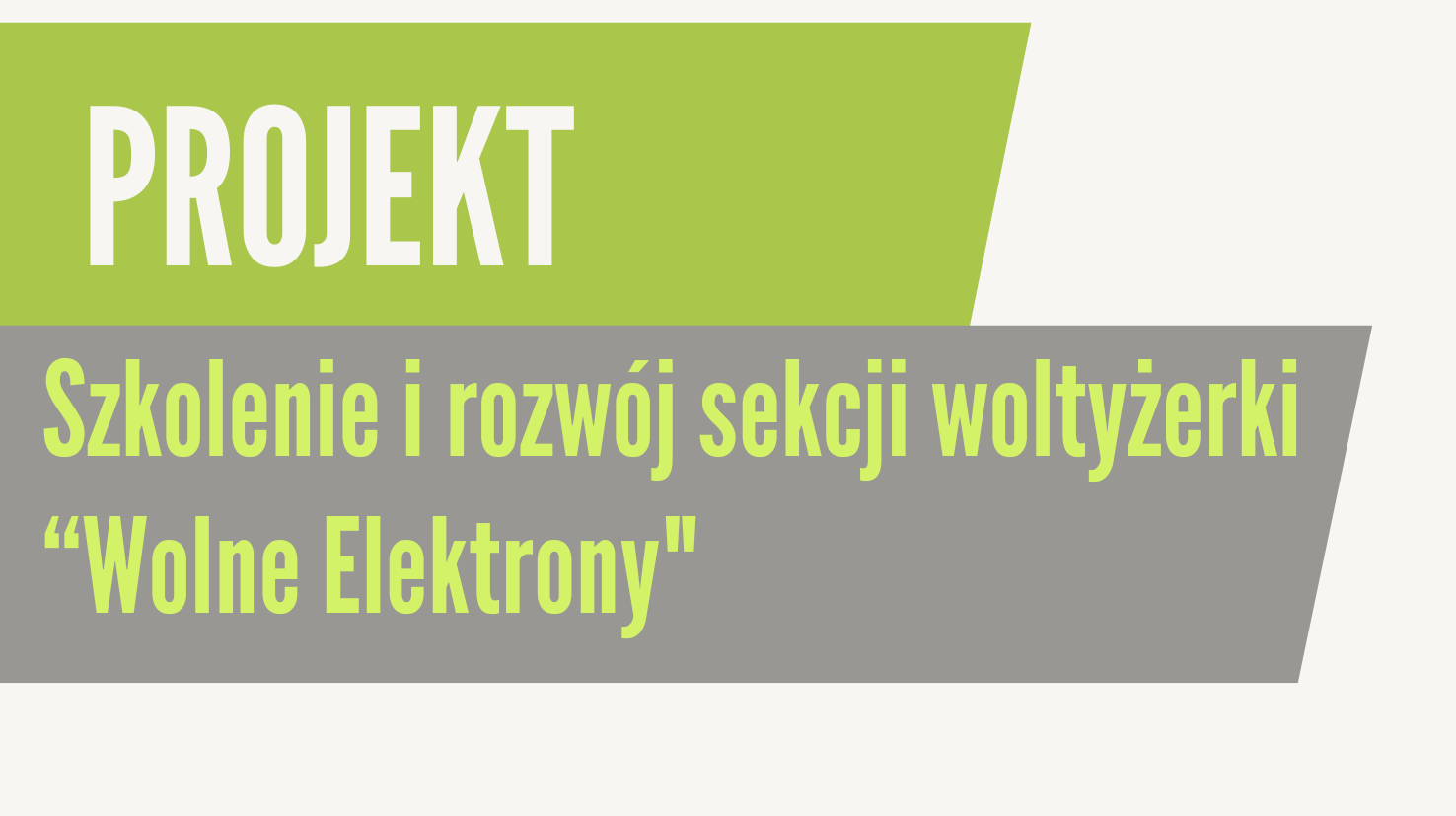 Nab&oacute;r do sekcji woltyżerki